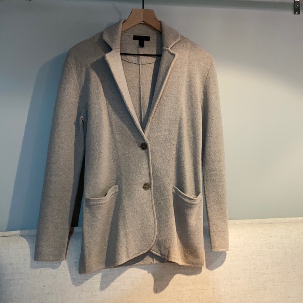 J crew sweater blazer